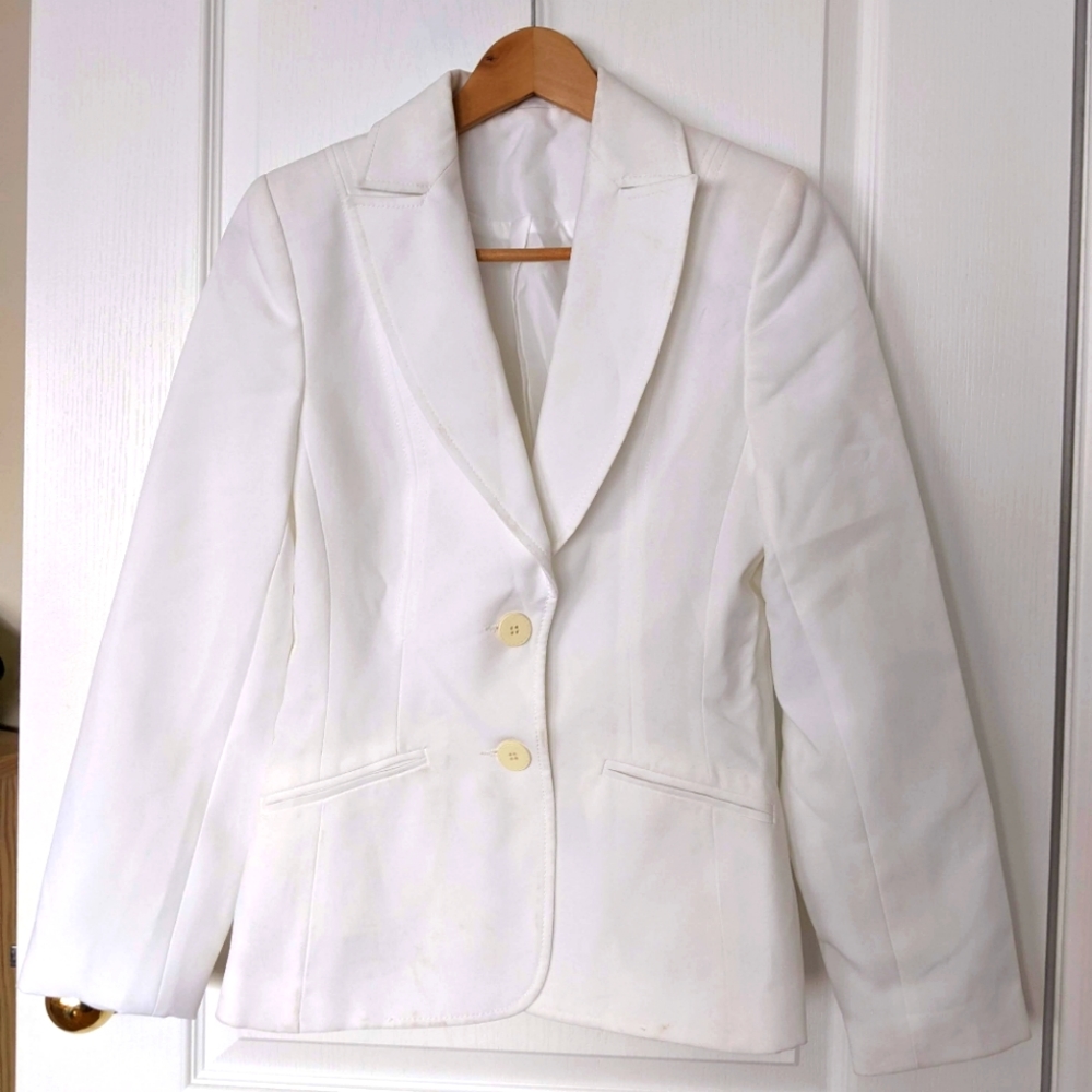 Vintage White Women's blazer
